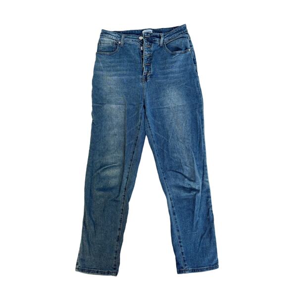 ABound Denim - ABound button fly mom jeans
